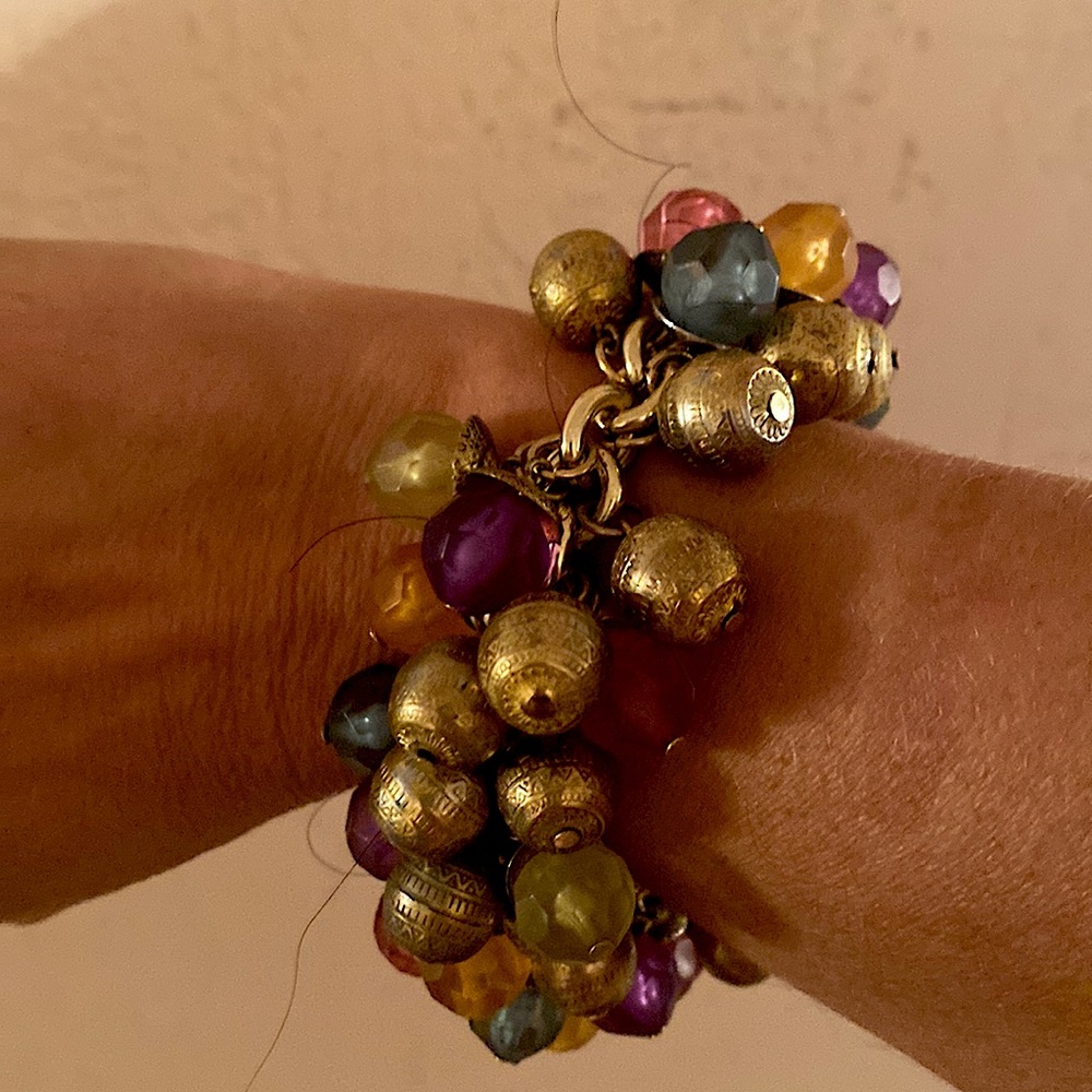 Fall Toggle Charm Bracelet